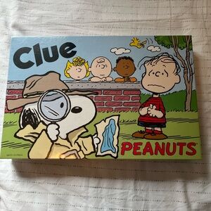 Clue Peanuts Board Game